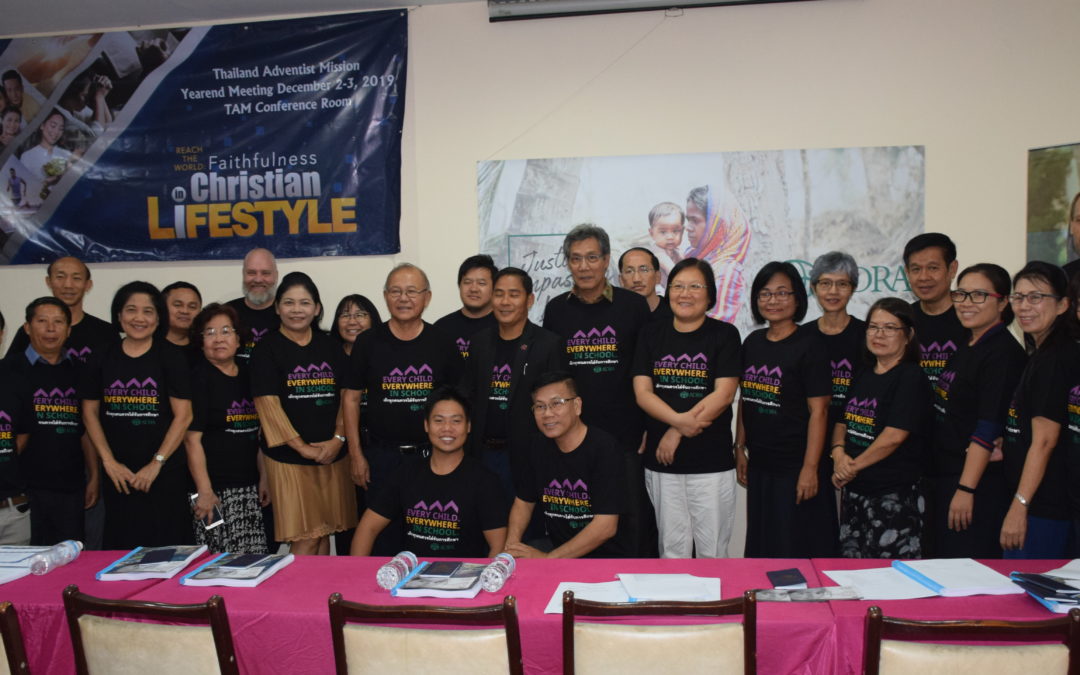 ADRA AND ADVENTIST MISSION IN THAILAND LEND SUPPORT TO GLOBAL EDUCATION CAMPAIGN
